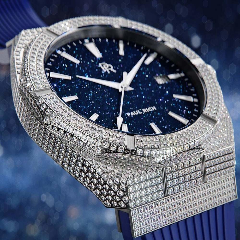 Automatikuhr von Paul Rich Iced Star Dust 42MM Automatikuhr ISD01-A42